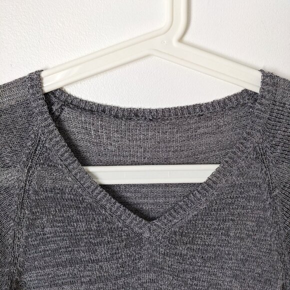 Grey Long Sleeved Top Small S - Picture 2 of 5